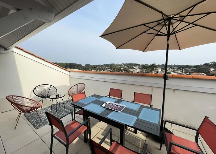 Les Embruns - Neuf A Proximite Des Commodites Pour 6 Personnes Avec Parking Mae-0961 * Lacanau